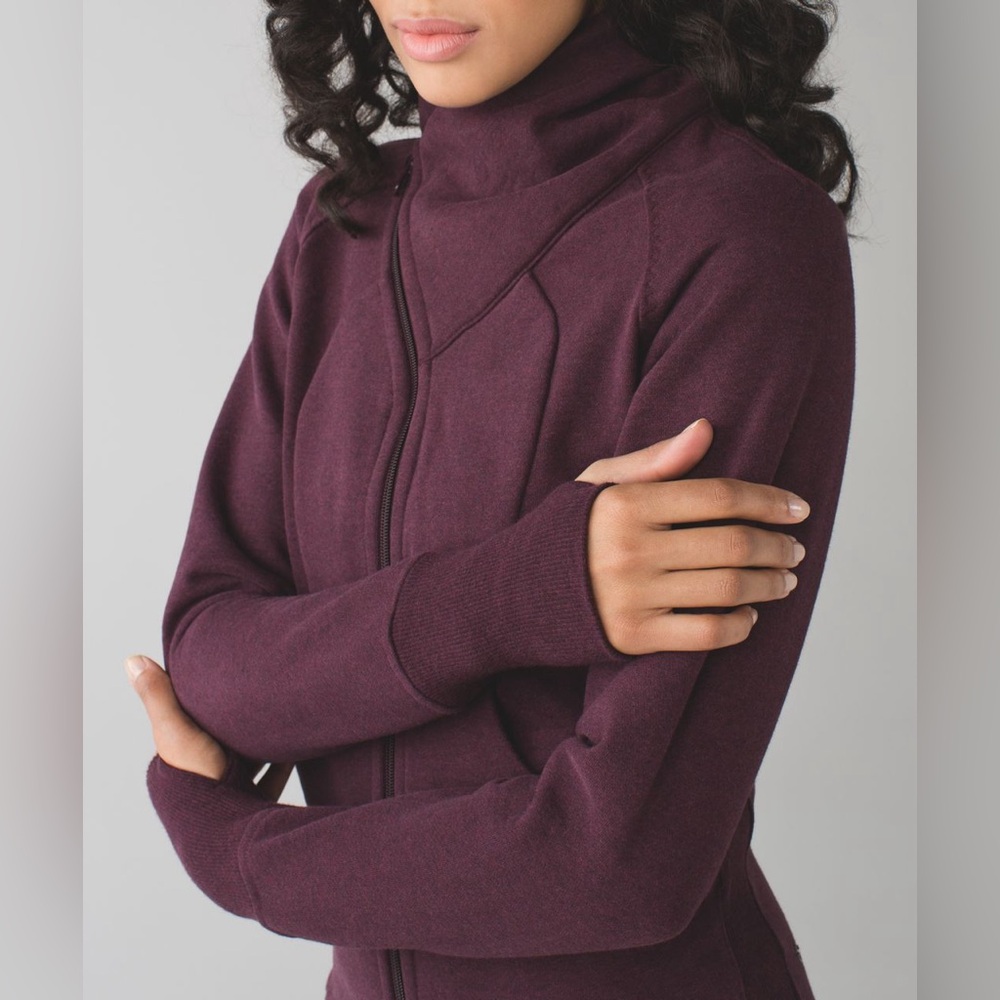 Lululemon ‘Cozy Cuddle Up’ Full Zip Warm Thick Fleece Jacket - Women’s 8 - Picture 2 of 12